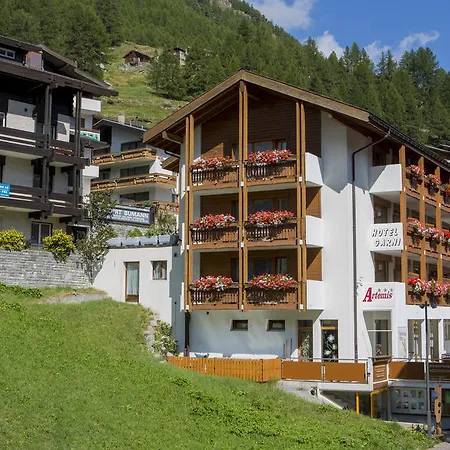 Hotel Artemis Easy Self Check In-out Saas Fee